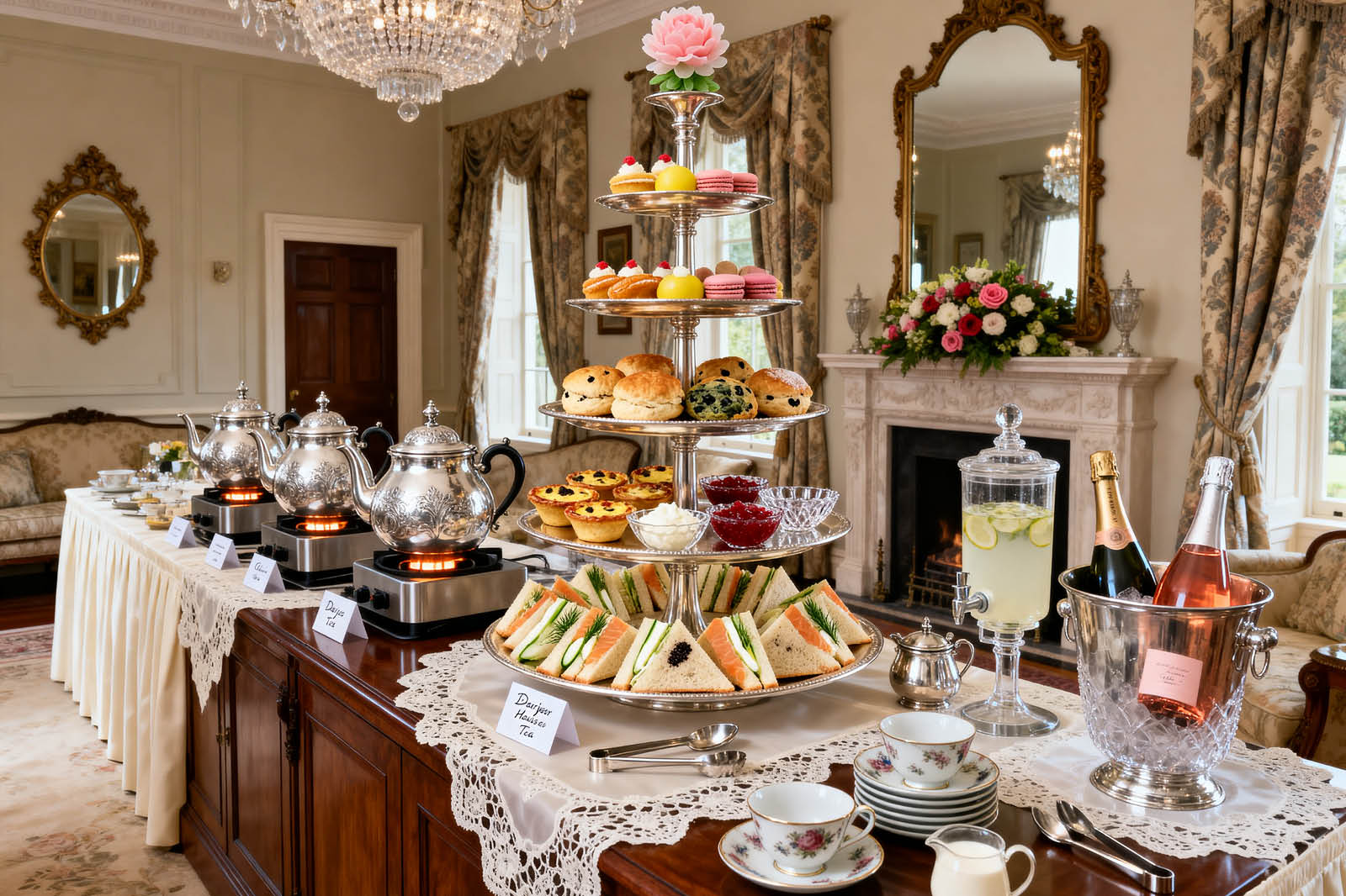 hi-tea party catering